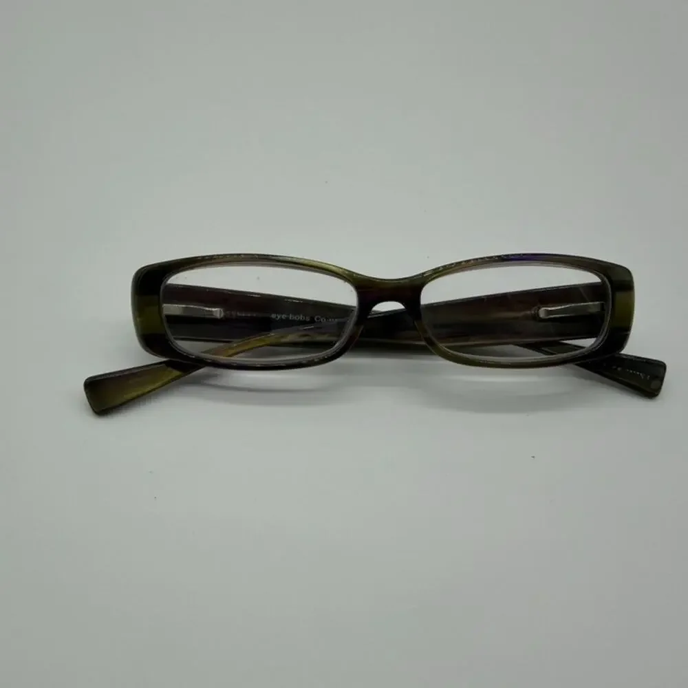 eye bobs Eyeglasses Frame w/Lenses Co-Conspirator 2136 73 Purple and Green